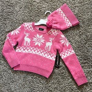 NWT sweater and matching beanie